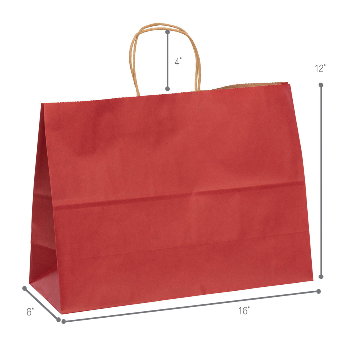 Red - 16 x 6 x 12in. Red - 16 x 6 x 12in.