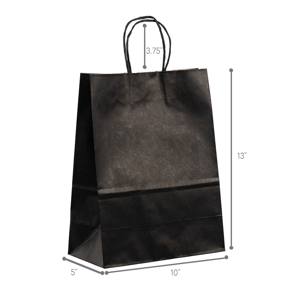 Black - 10 x 5 x 13in.