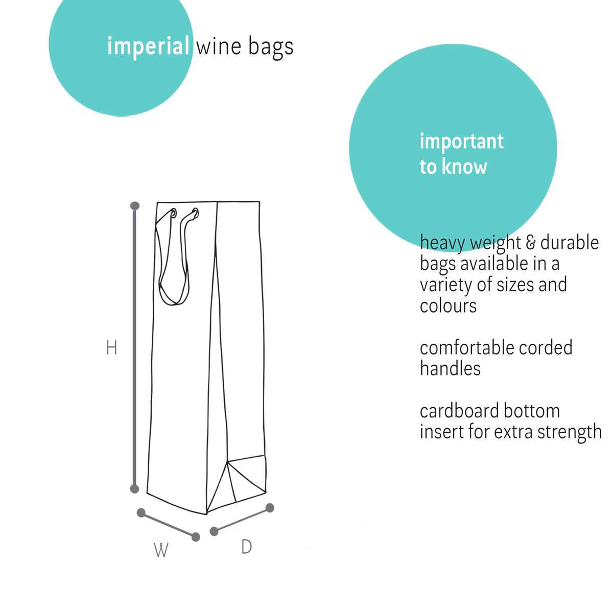 Image of Imperial Wine Bags