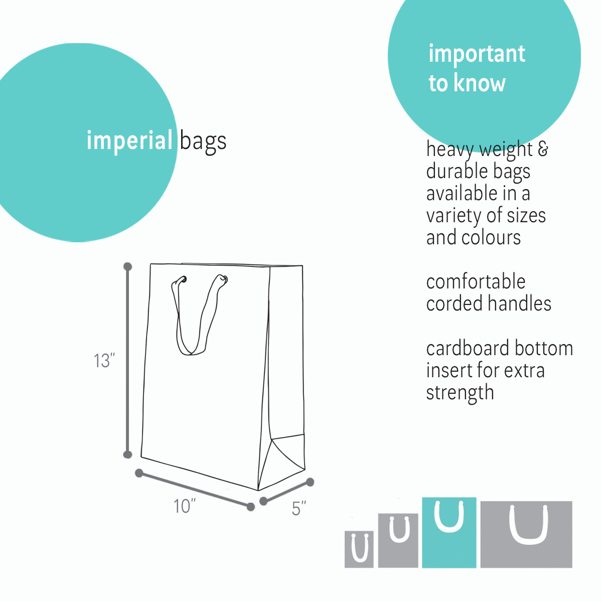 Black - 10 x 5 x 13in.