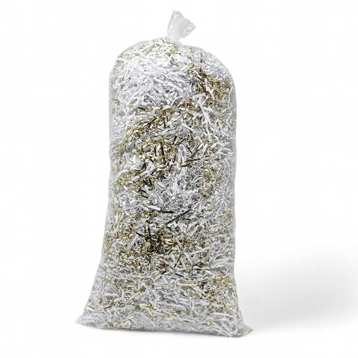 White & Gold Mylar - 1lb Bag