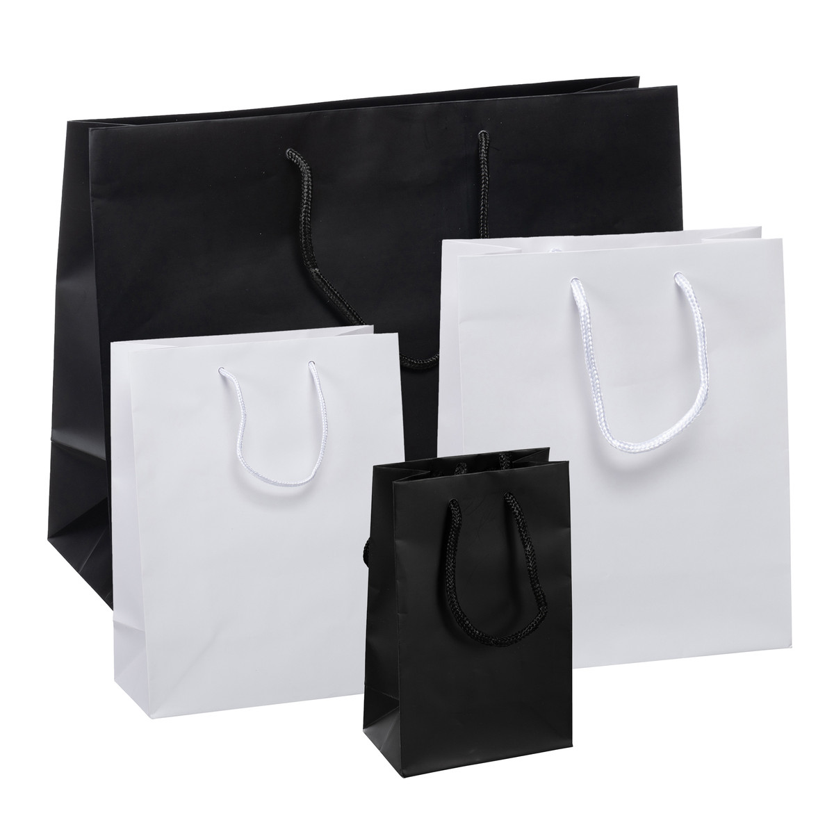 Image de sacs cadeaux laminés mats