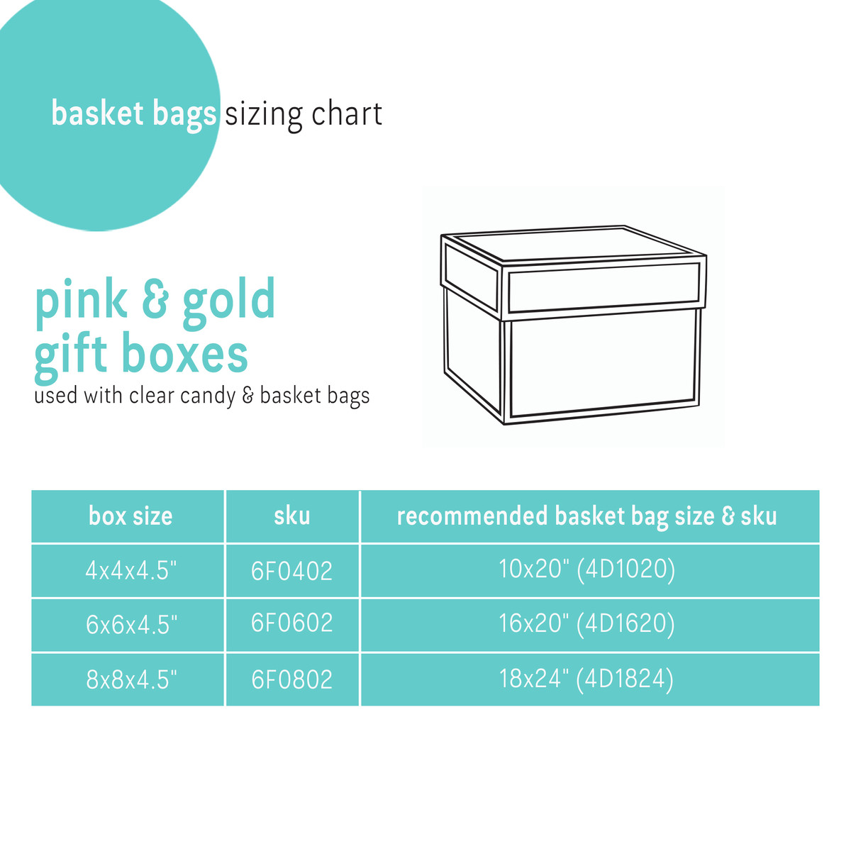 Pink - 4 x 4 x 4.5in.