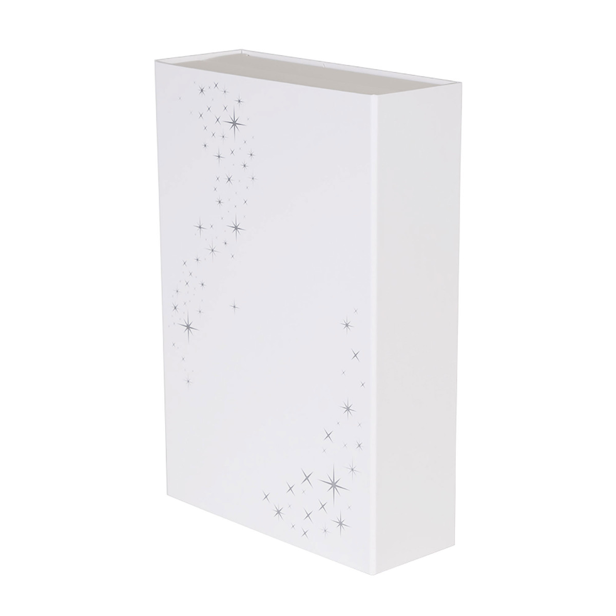 White Silver Snowflake - 8.5 x 3 x 12.75in.
