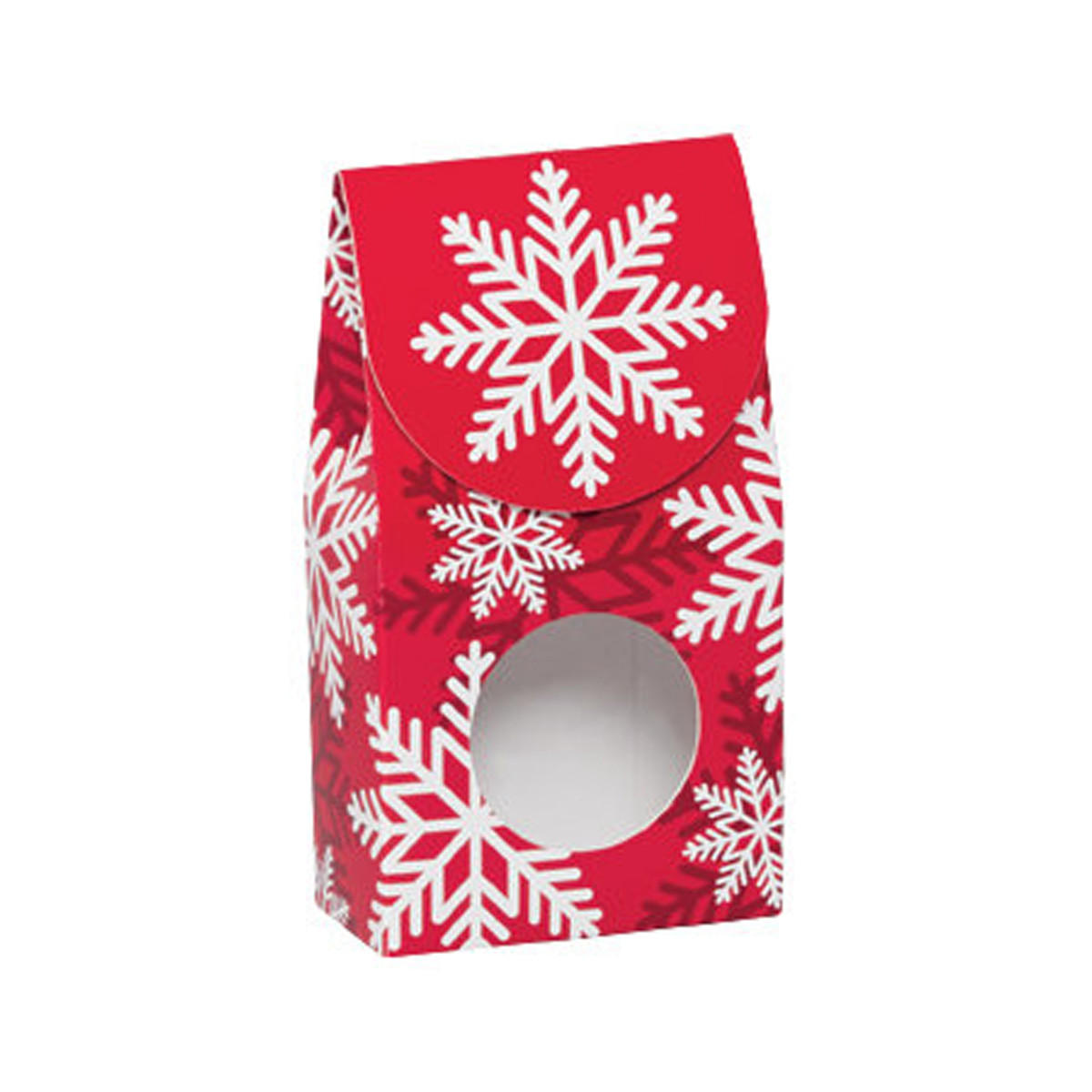 Red & White Snowflake