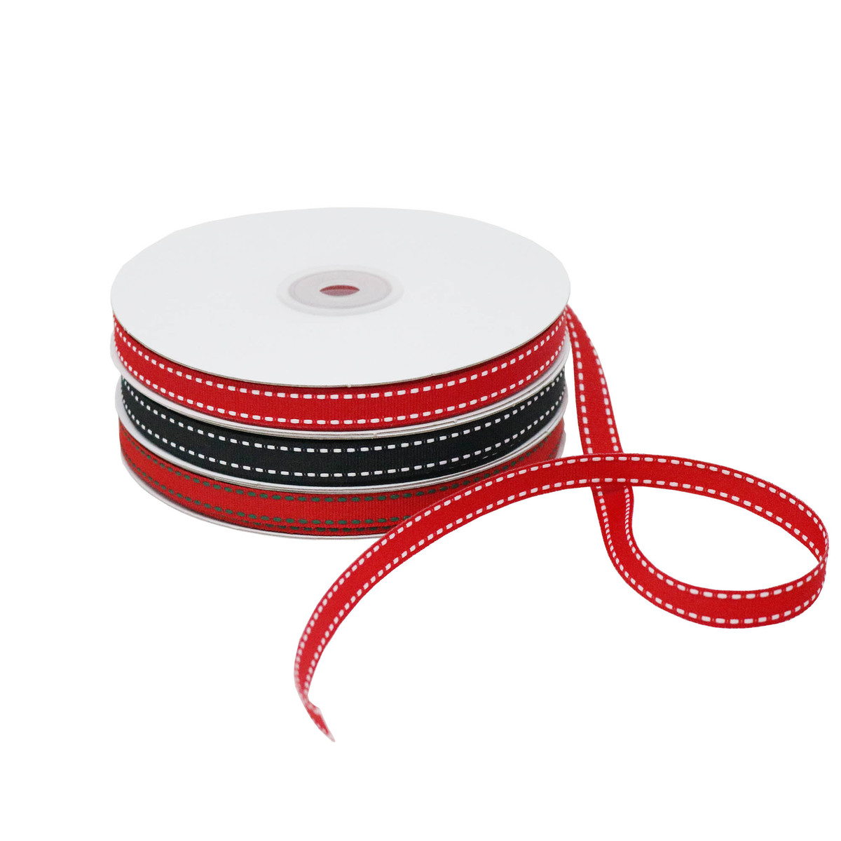 Image of Saddle Stitch Grosgrain Ribbon