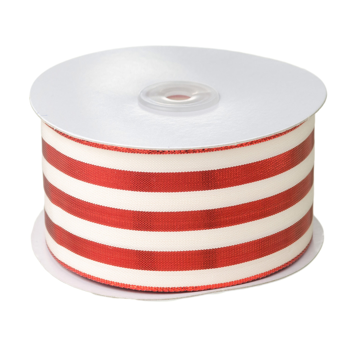 Red/Ivory - 2.5in. x 10yd