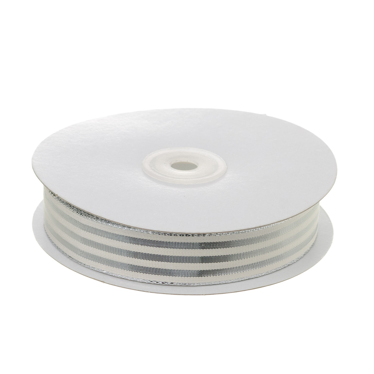 Platinum/Ivory - 7/8in. x 25yd