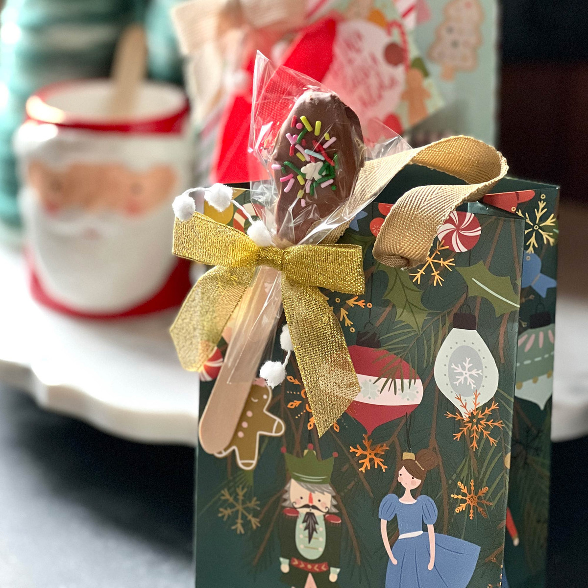 Metallic Gold - 2in. Bow