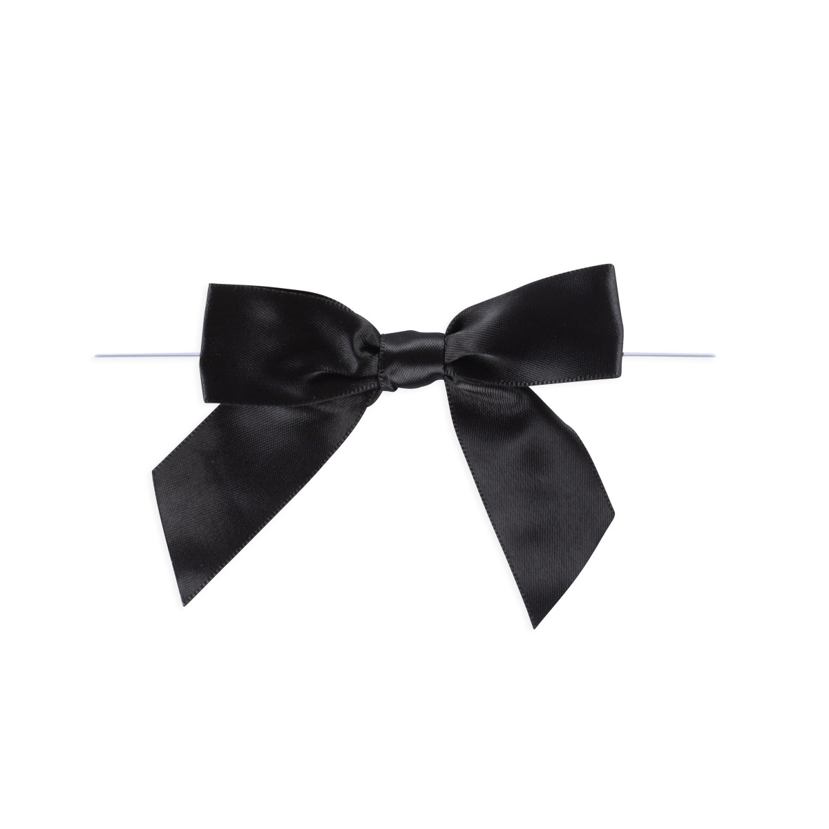 Black - 3in. Bow
