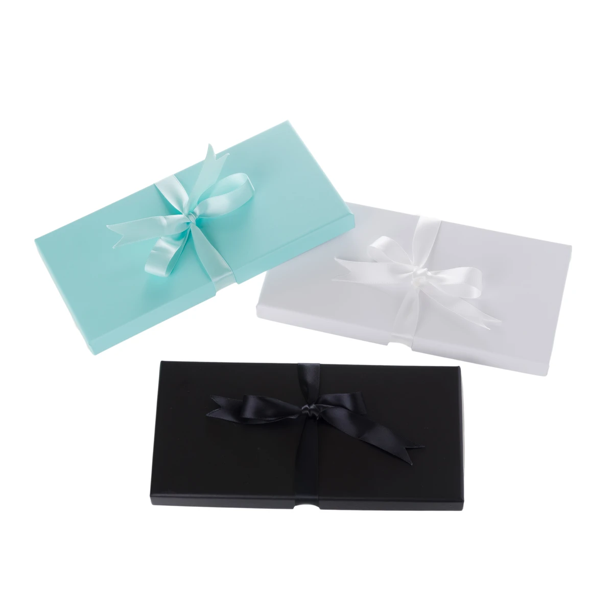Image de boîtes à cartes cadeaux avec ruban