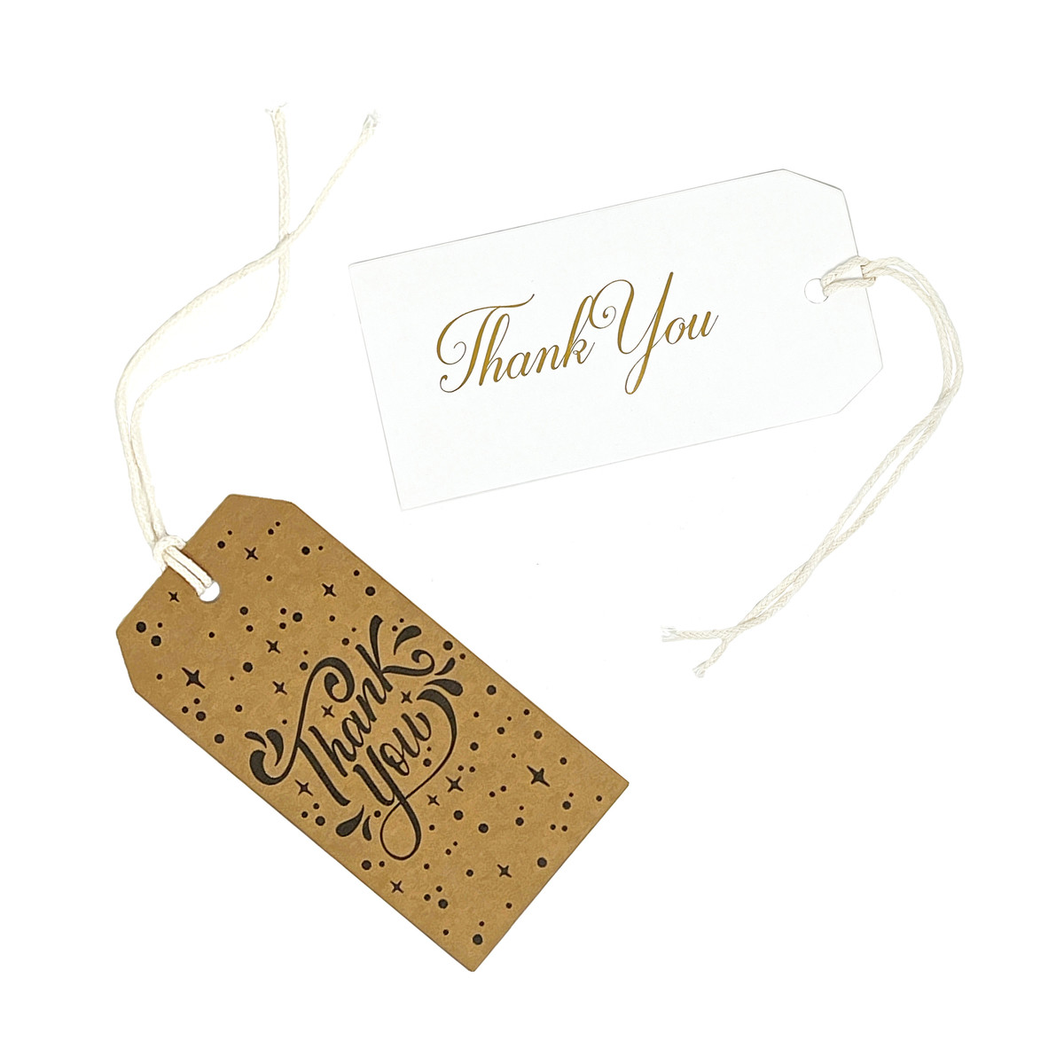 Image of Thank You Luggage Tags - 2 x 4 Inch