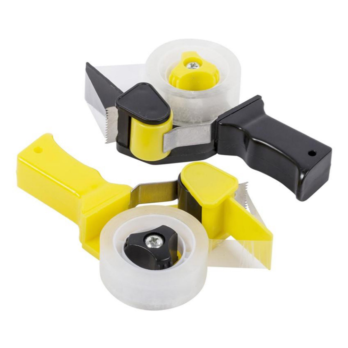 Mini Tape Gun & Roll (18mm x 18m) - Asst Colours
