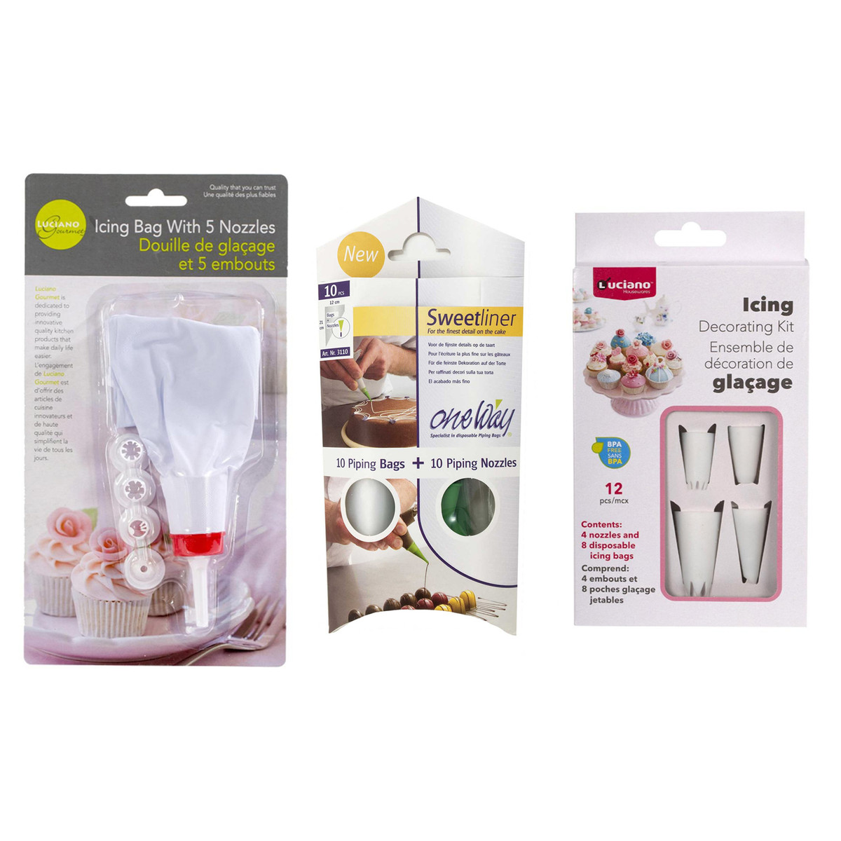 Image of Piping Bag & Nozzle Sets