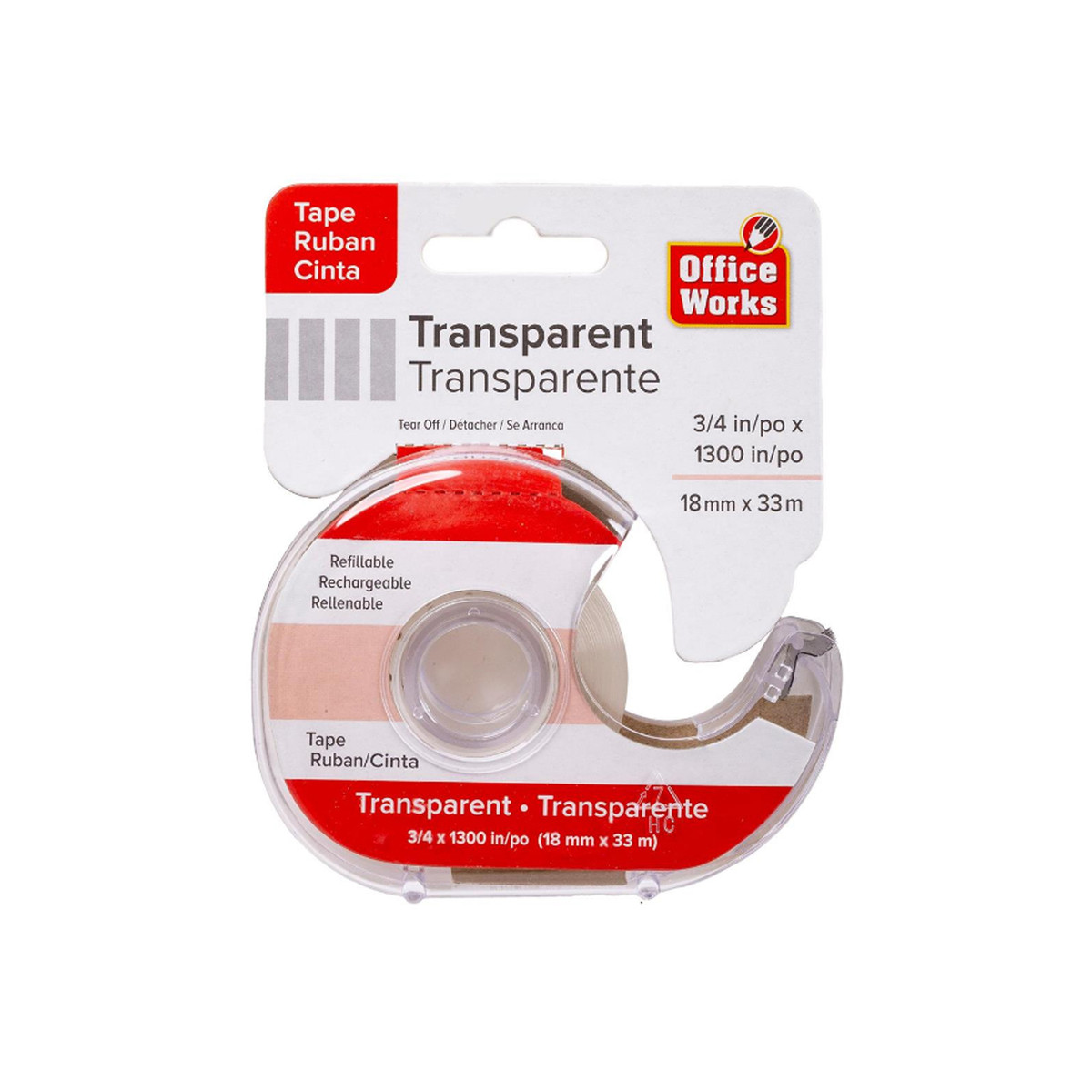 Transparent Tape - 18mm x 33m