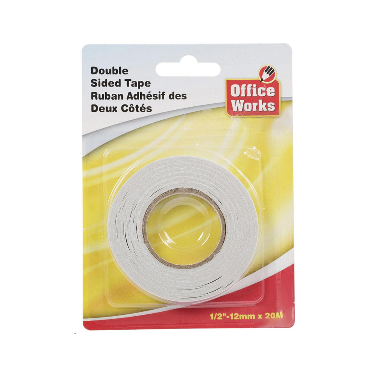 Clear Double Sided Tape - 12mm x 20m