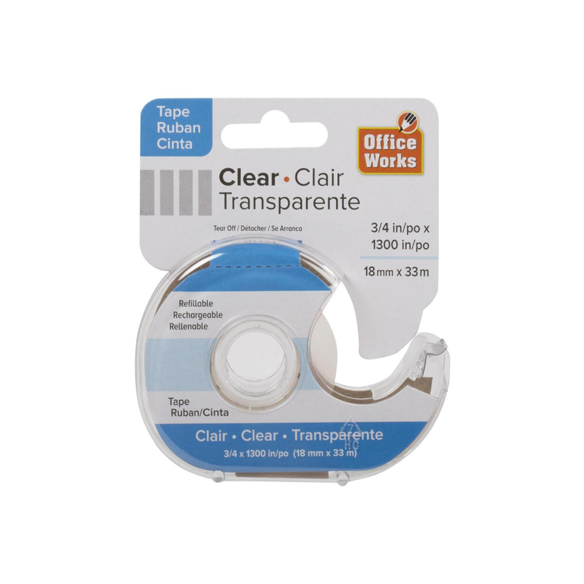 Clear Tape - 18mm x 33m