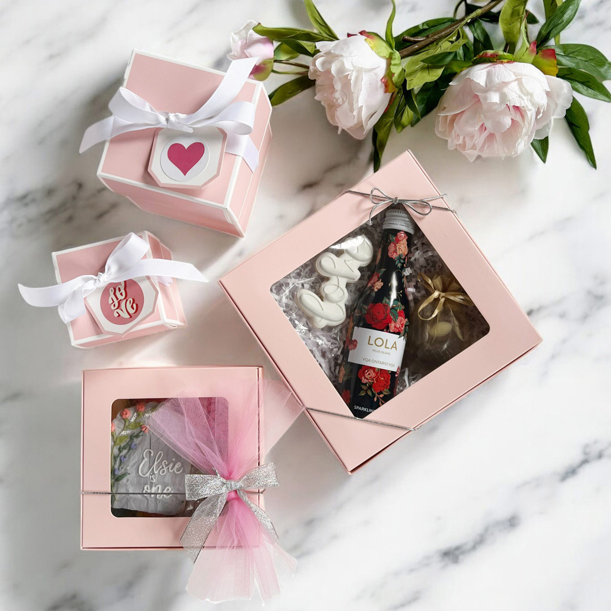 Pink - 6 x 6 x 2in.