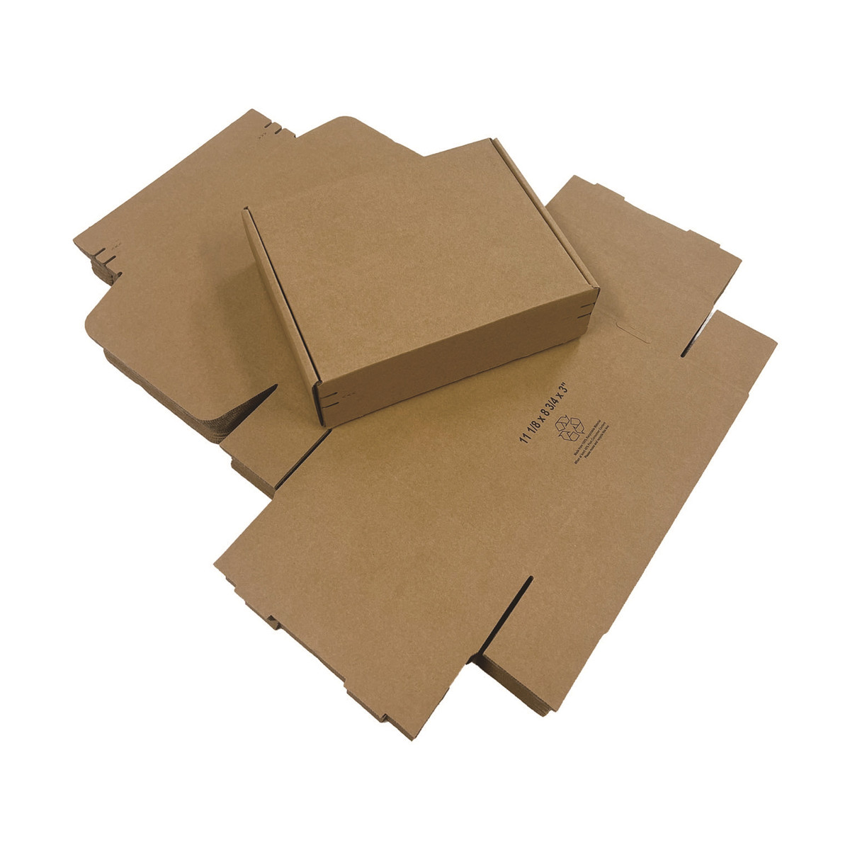 11.125 x 8.75 x 3in.