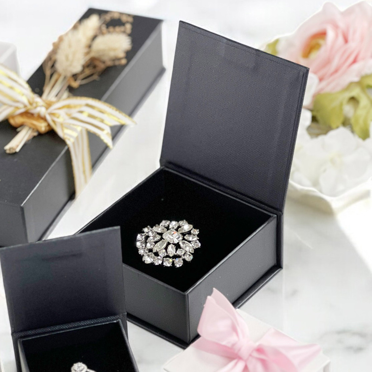 Black Pearl - 3 x 3 x 1.25in.