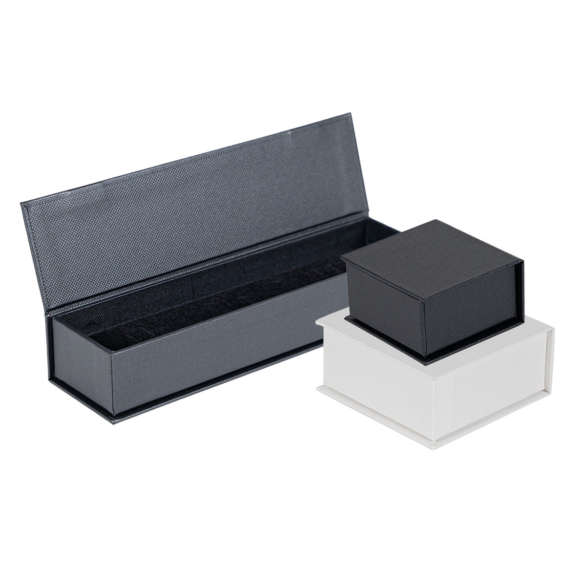 Image of Pearlized Magnetic Jewelry Boxes