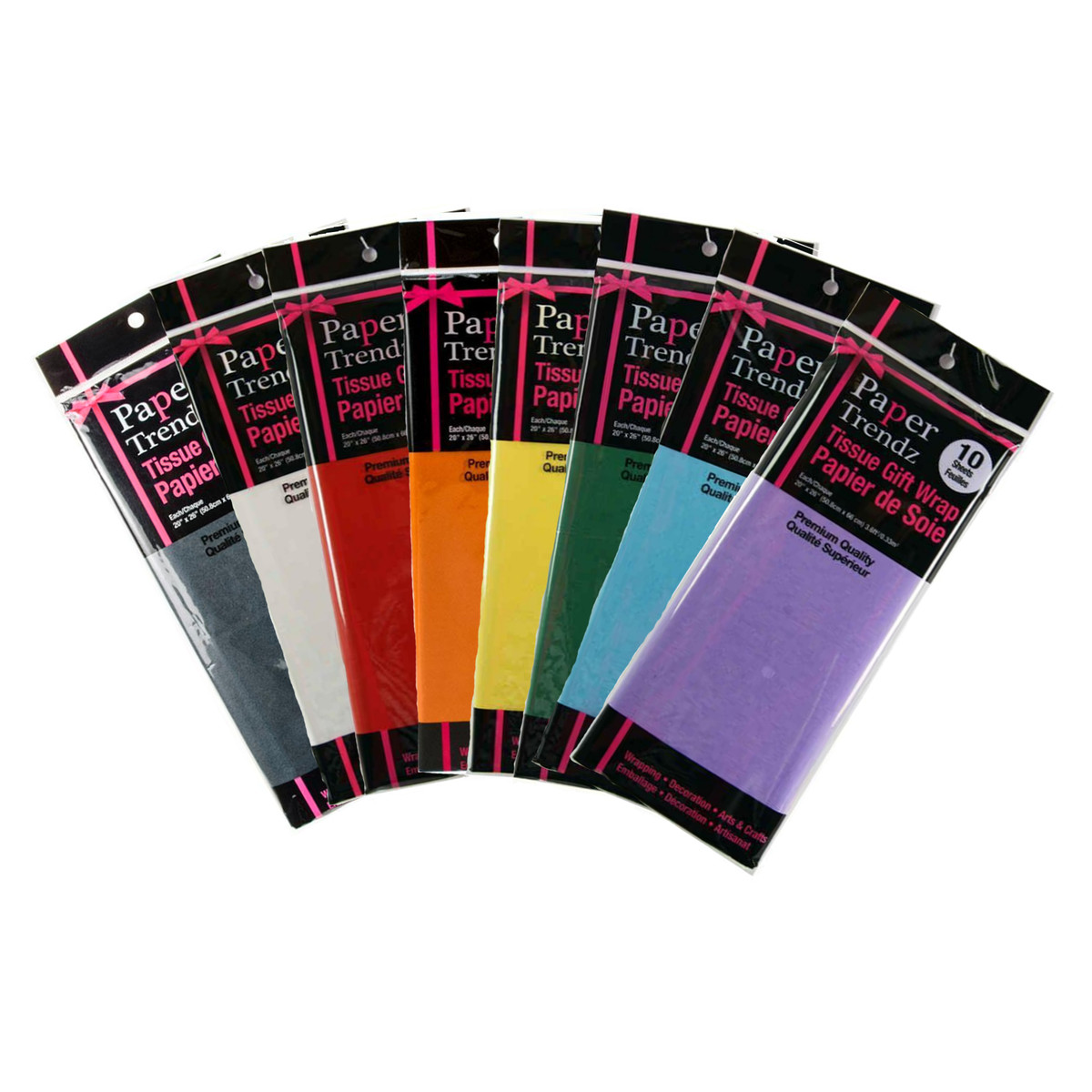 Image of Solid Tissue Paper - 20 x 26 Inch - 10 Sheets