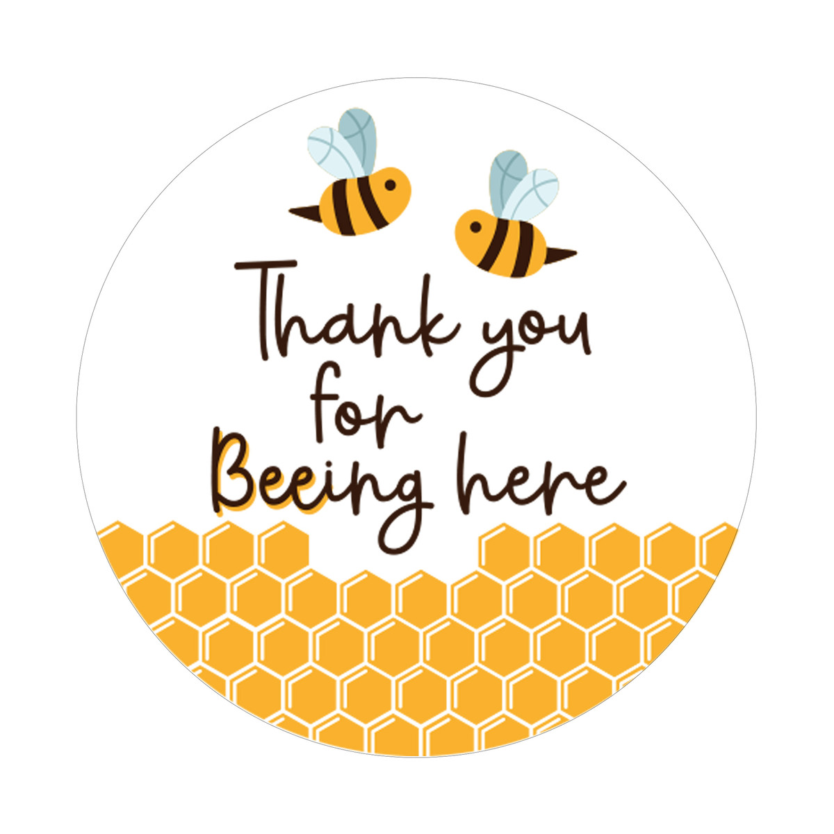 Image of Thank You For Beeing Here Stickers