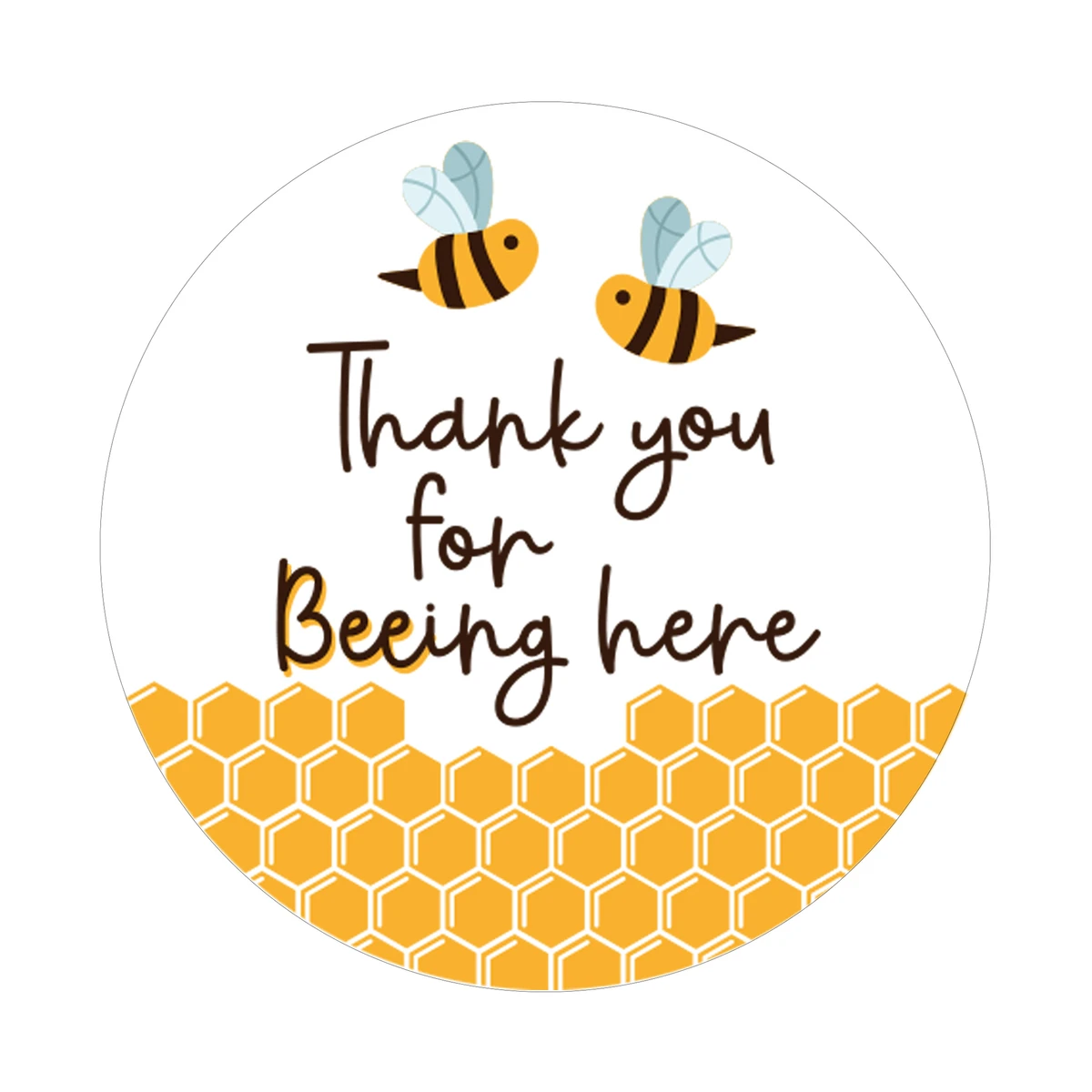 Image of Thank You For Beeing Here Stickers