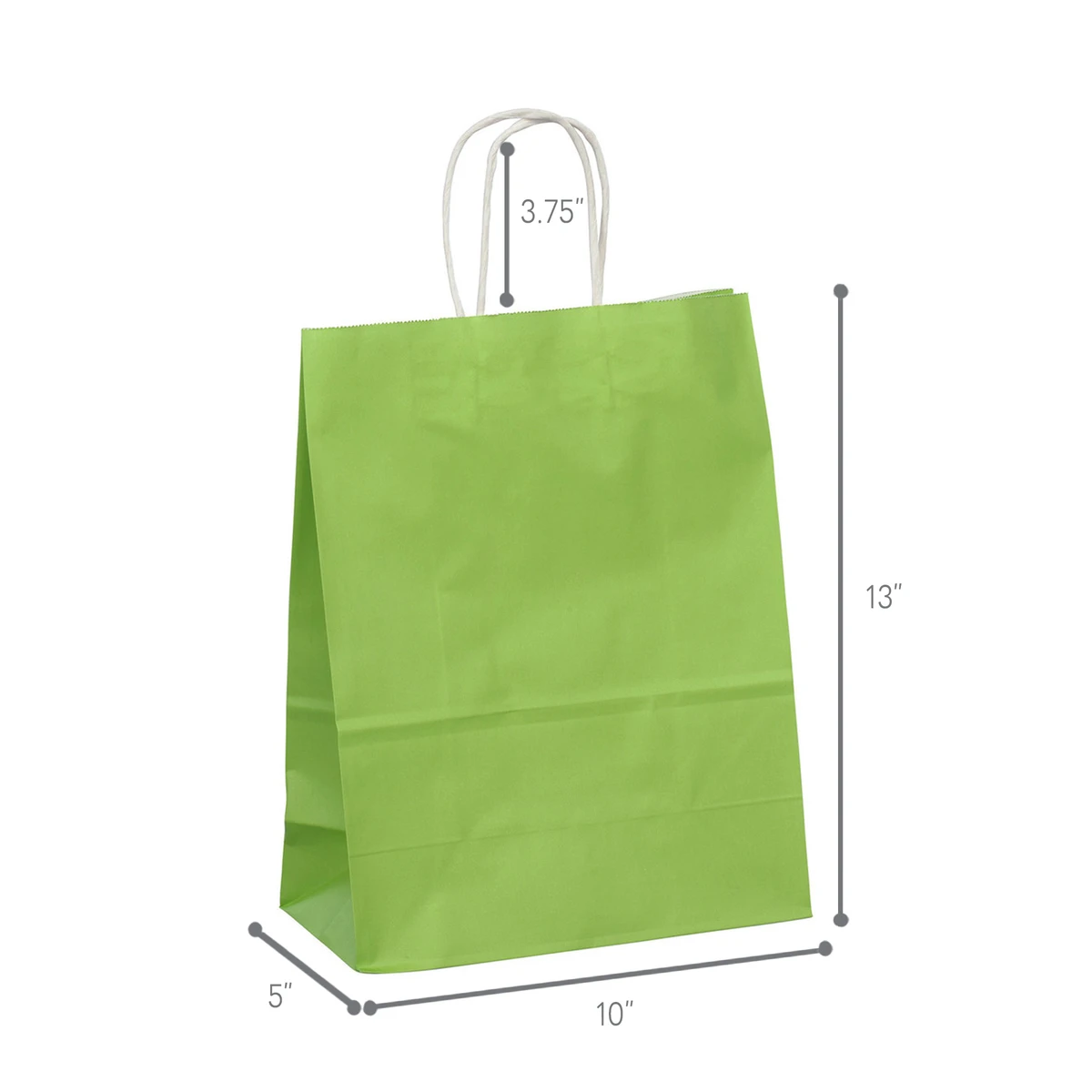 Green - 10 x 5 x 13in.