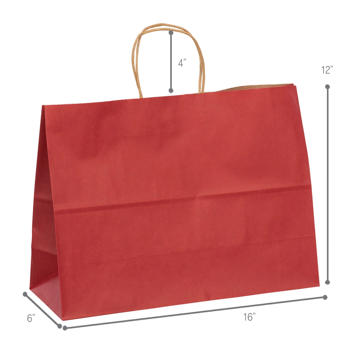 Red - 16 x 6 x 12in.