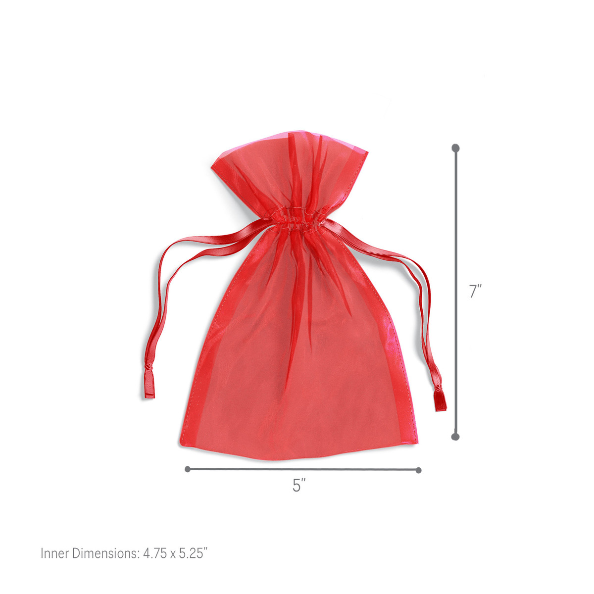 Red - 5 x 7in.