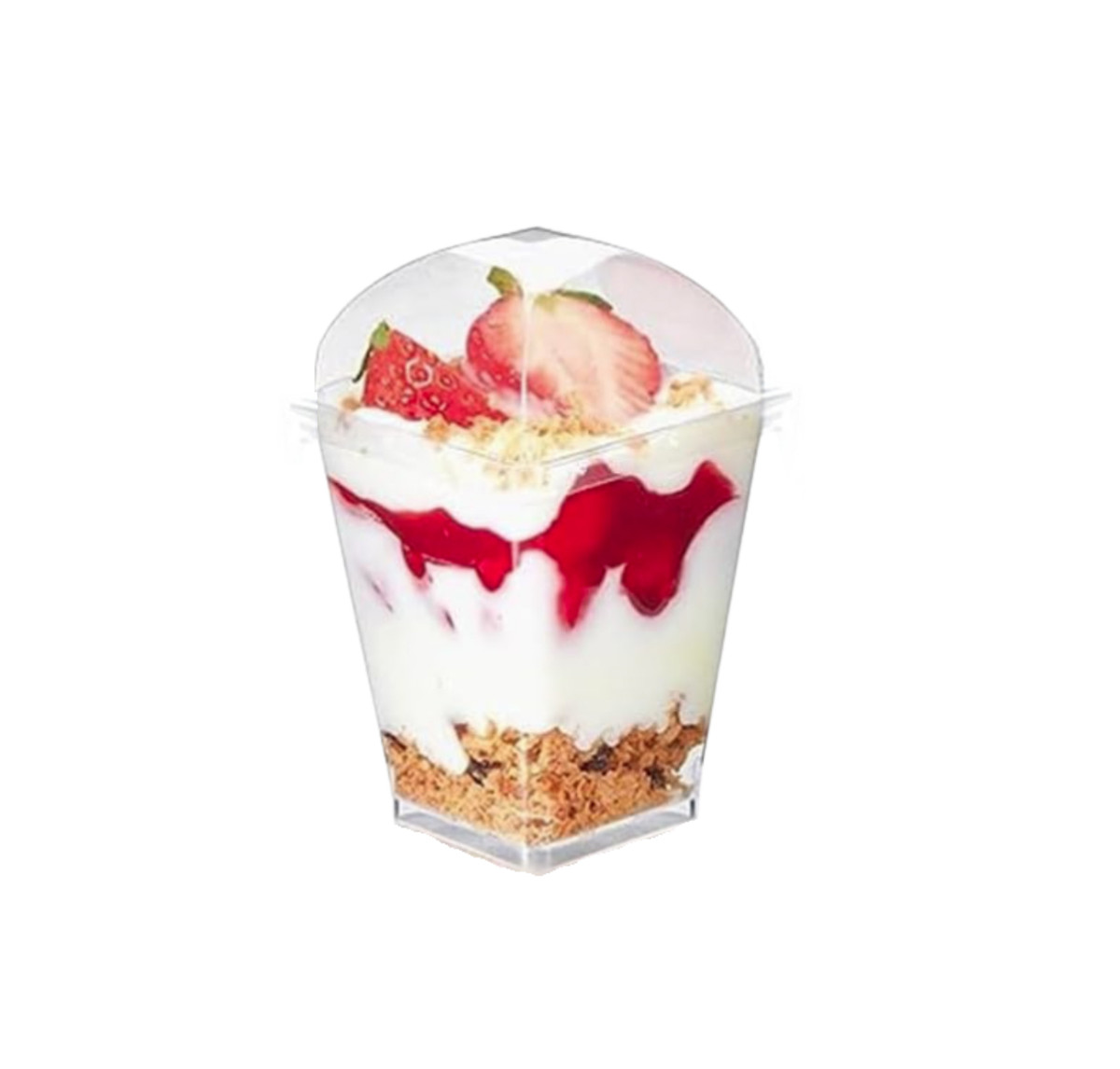 5oz Dessert Cups, Dome Lids & Mini Spoons