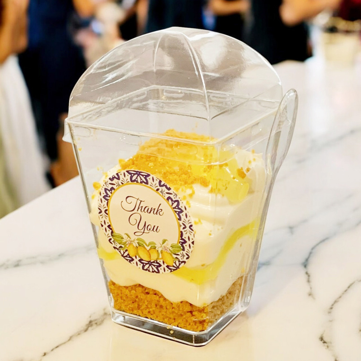 5oz Dessert Cups, Dome Lids & Mini Spoons