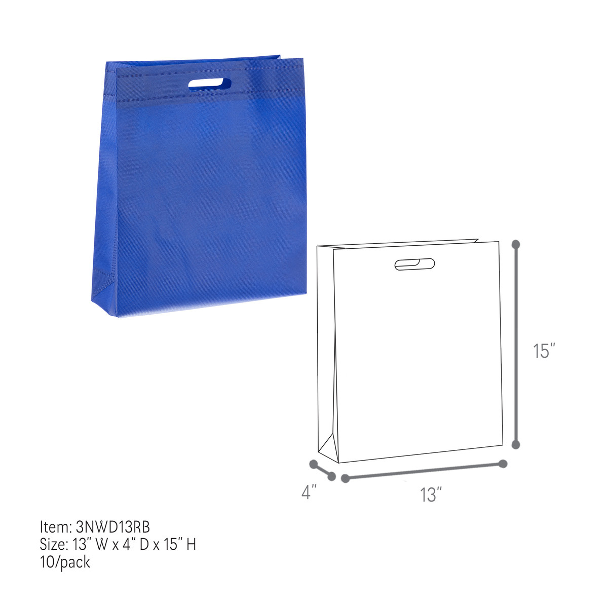 Royal - 13 x 4 x 15in.