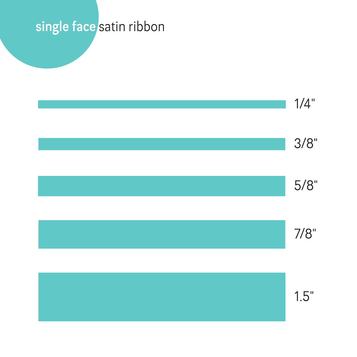 Image of Single Face Satin Ribbon