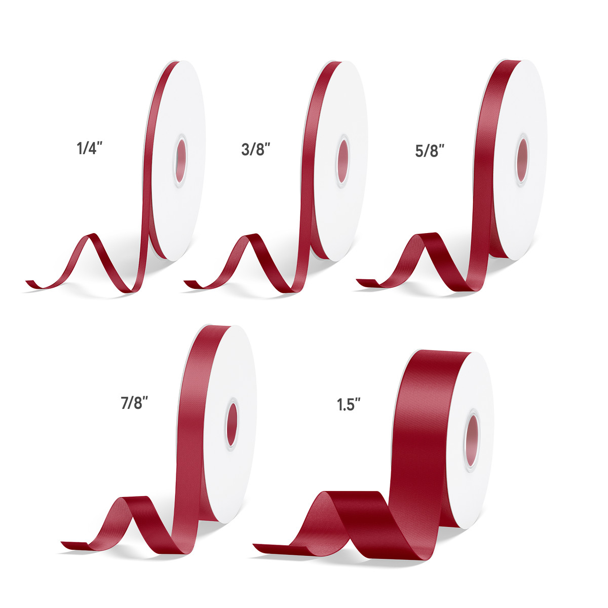 Scarlet - 7/8in. x 100yd