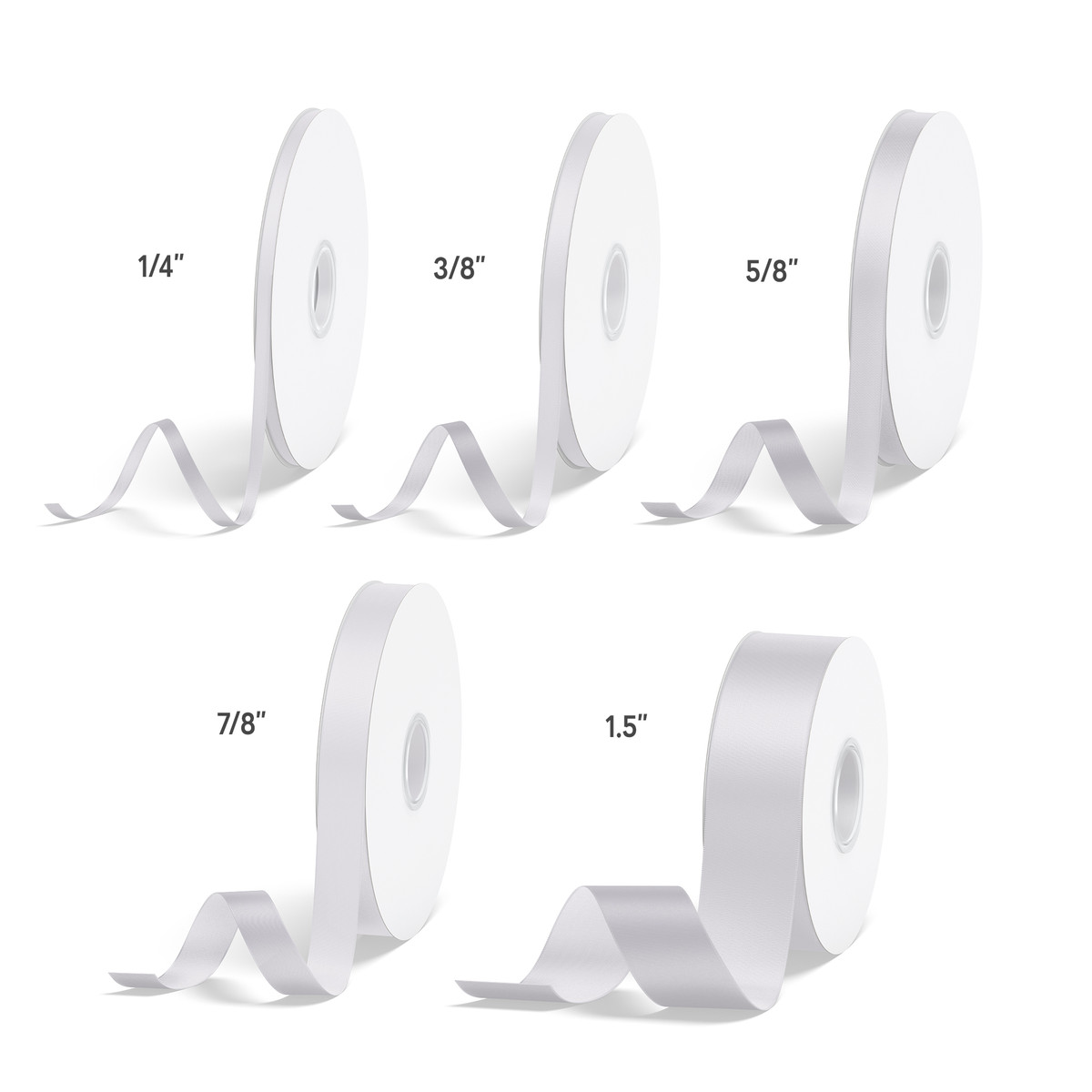 White - 5/8in. x 100yd