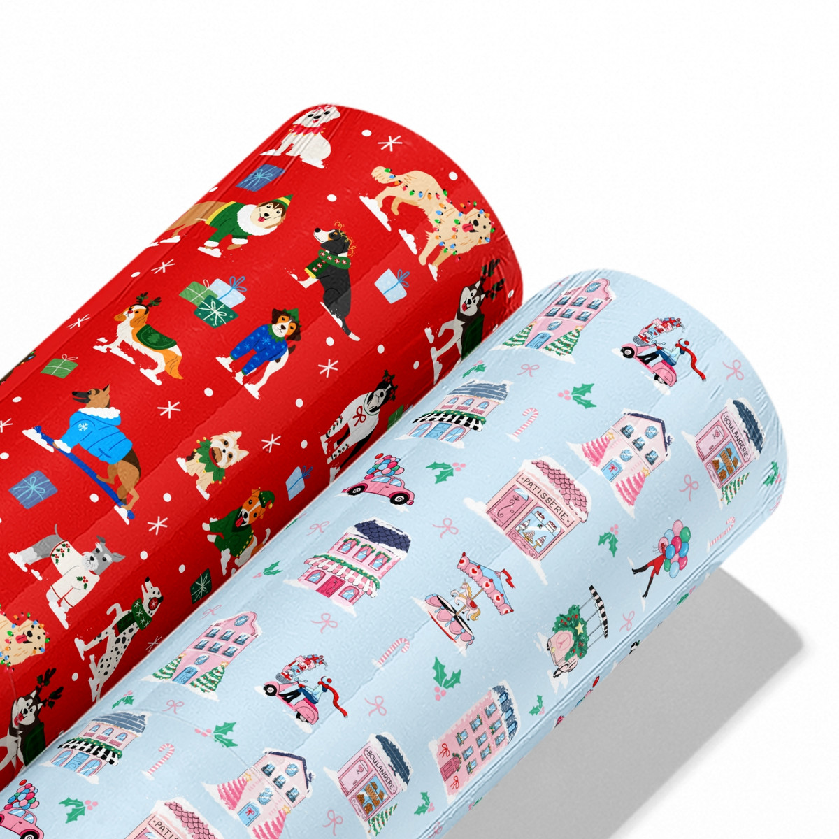 Image of Christmas Gift Wrap - 24 Inch x 417 Feet