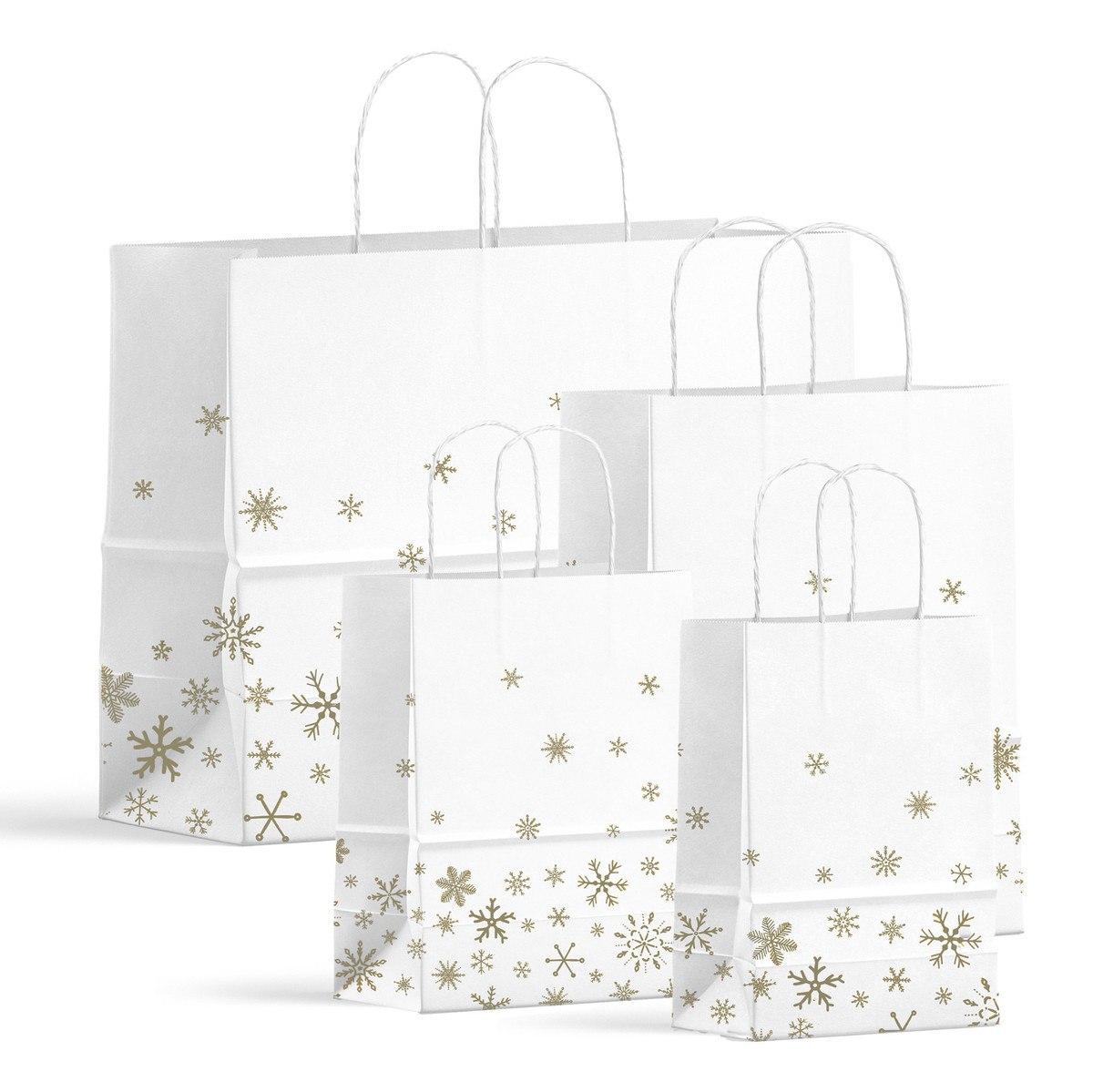 Image of Snowflake Paper Bags