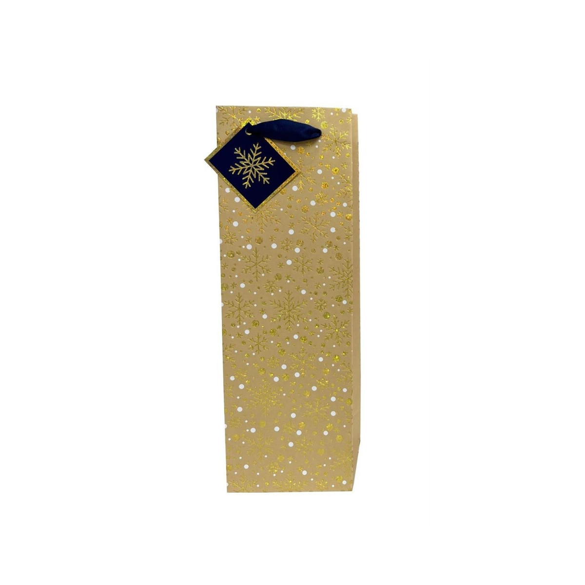 Gold Snowflakes - 4.7 x 14.15 x 3.3in.