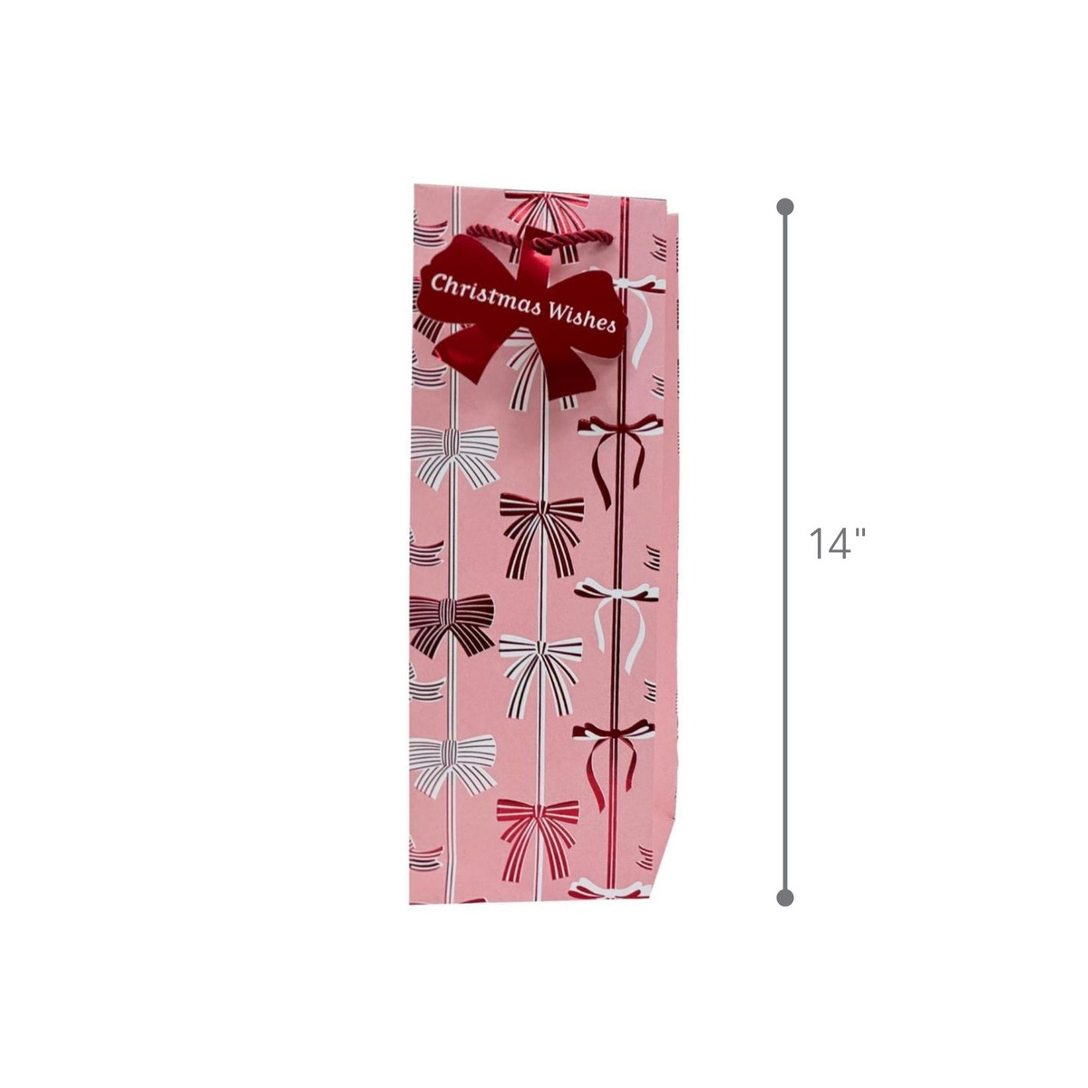 Pink Bows - 4.7 x 14.15 x 3.3in.