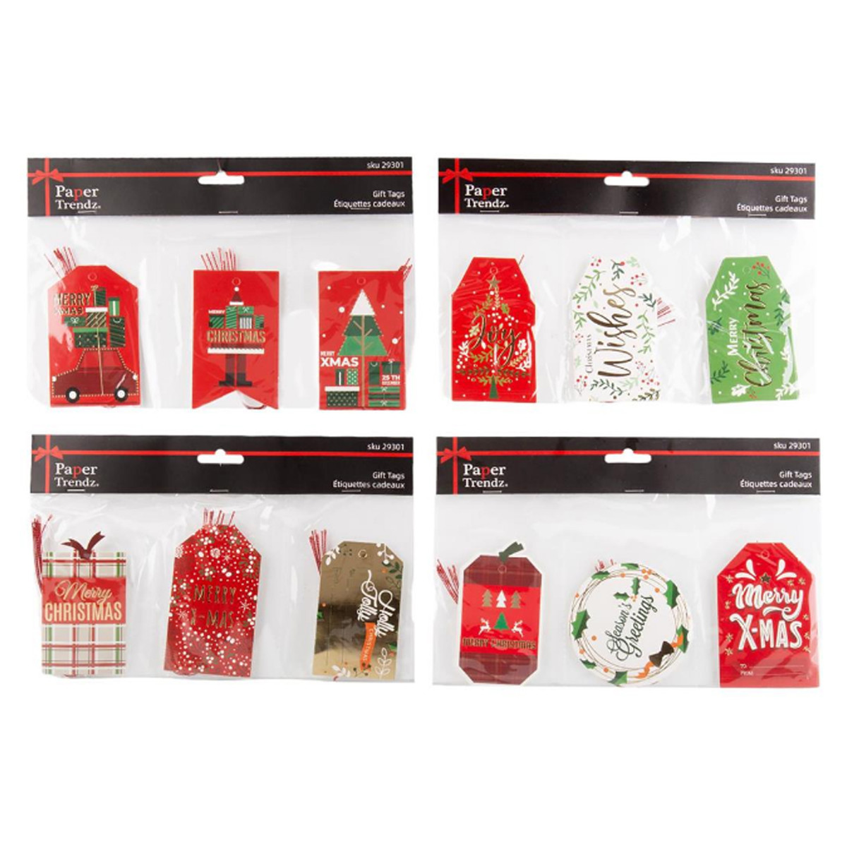 Hot Stamp Luggage Tags - Includes All Packs