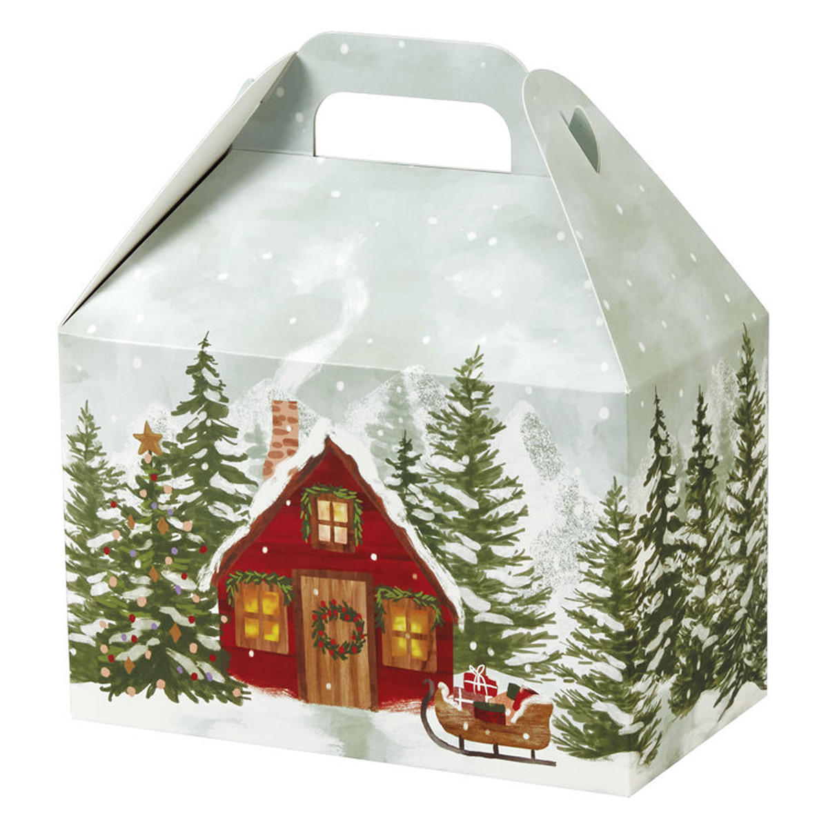 Christmas Cottage - 8.5 x 5 x 5.5in.