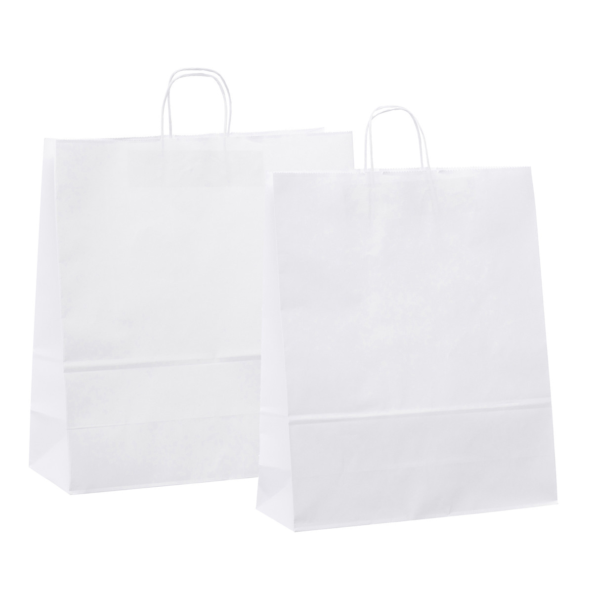Image of Warehouse Special White Paper Bags