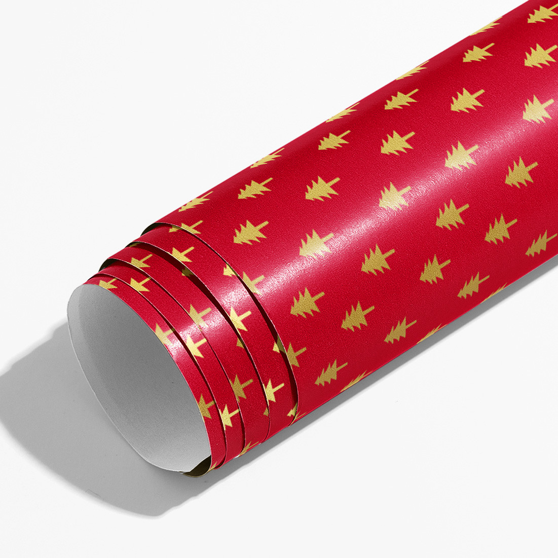 Red with Gold Tree Farm