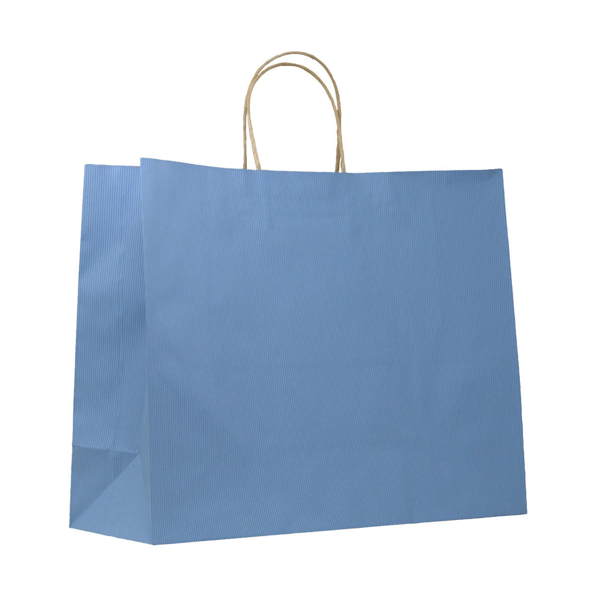 16 x 6 x 13in - French Country Blue Pinstripe