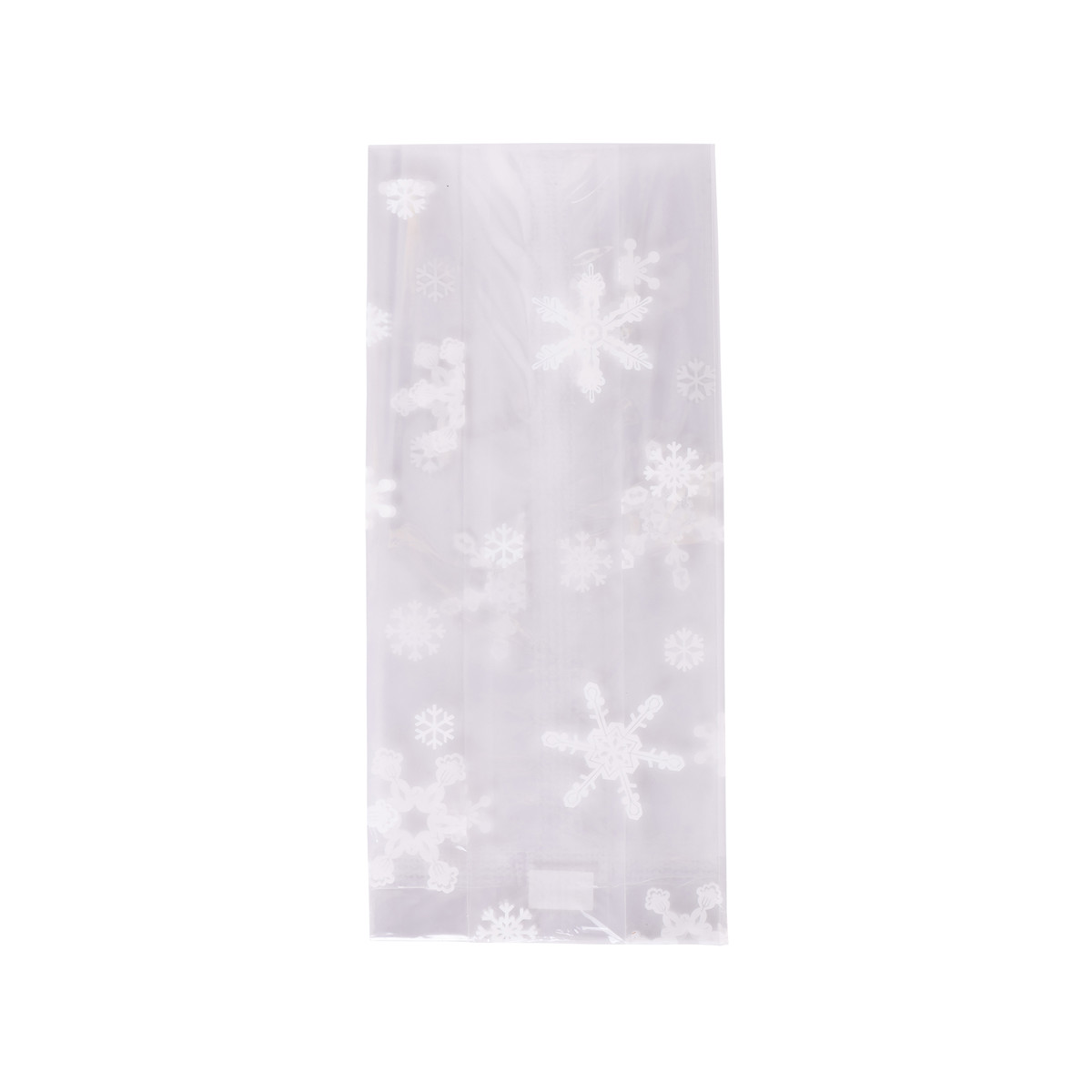 3.5 x 2 x 7.5in - White Snowflake