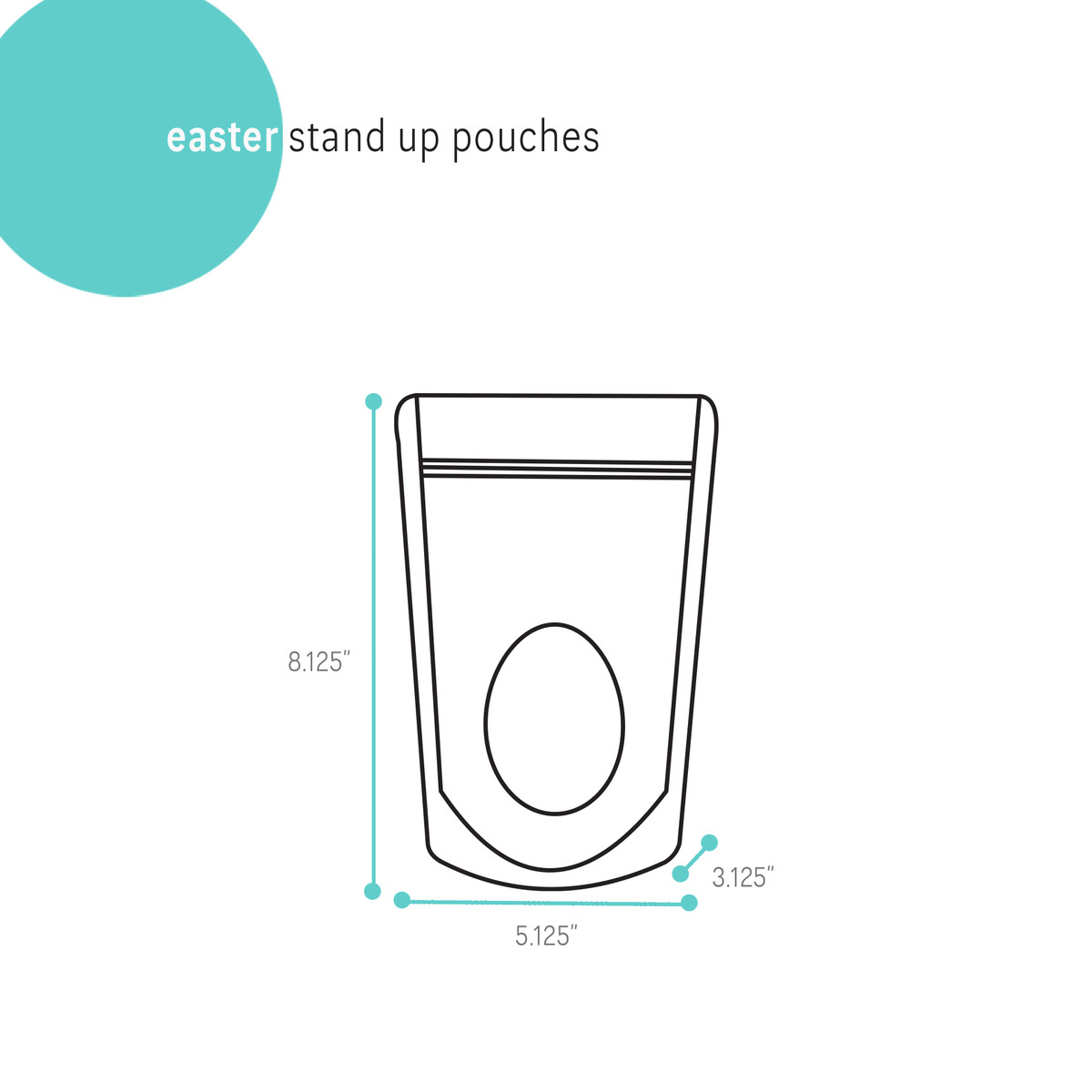 Image of Easter Stand Up Pouches