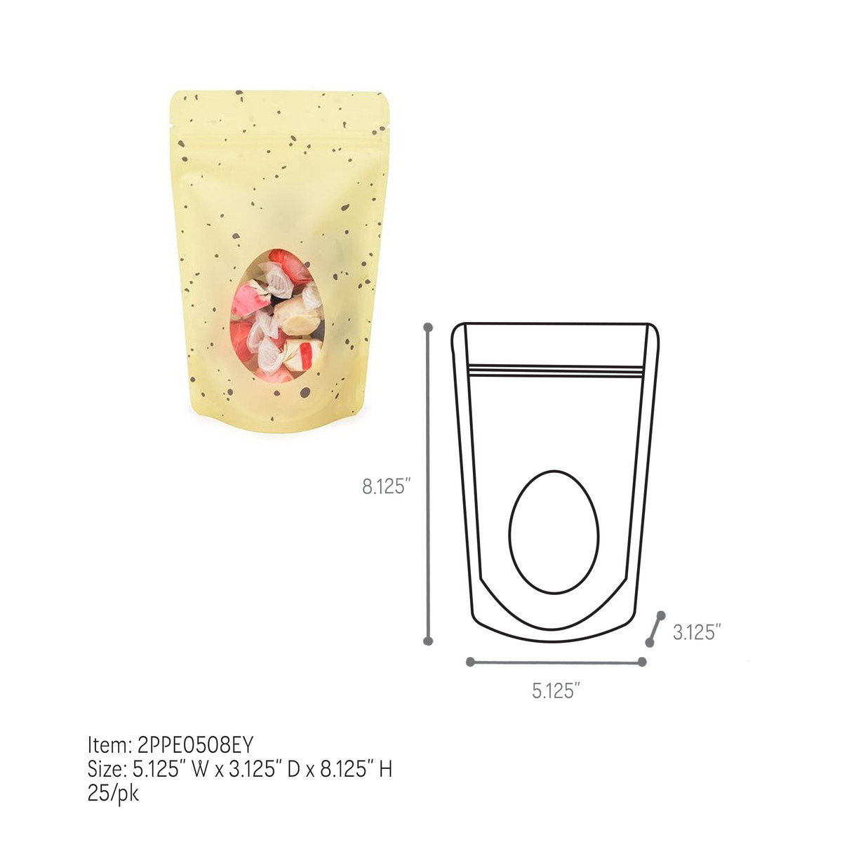 Yellow Speckled - 4oz