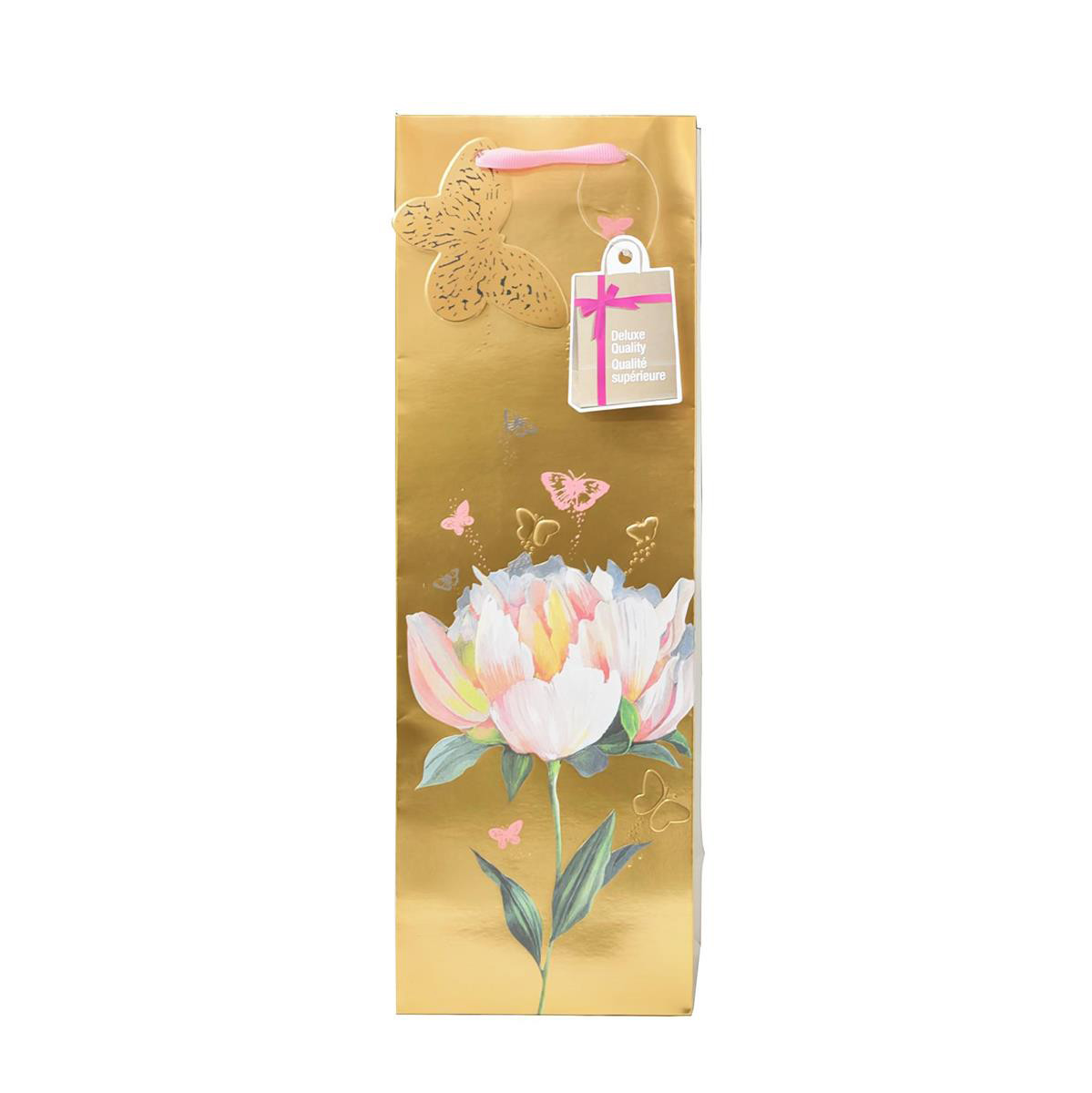 Image of Floral Butterfly Bottle Bags